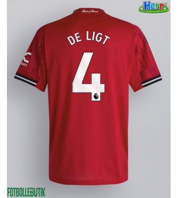 Manchester United Matthijs de Ligt #4 Hemmatröja 2025-26 Kortärmad